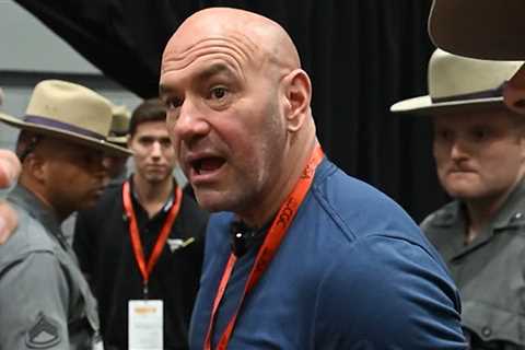 Dana White Flexes Huge Wad of Cash, Buys Pure Gold Trading Card