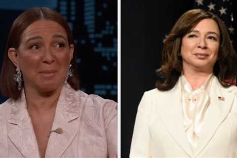 Maya Rudolph Had A Very Emotional Reaction To Her Potential SNL Return As VP Kamala Harris