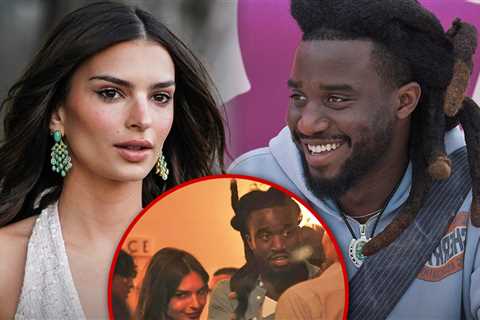 Emily Ratajkowski Glued at Hip With Shaboozey at NYC Screening