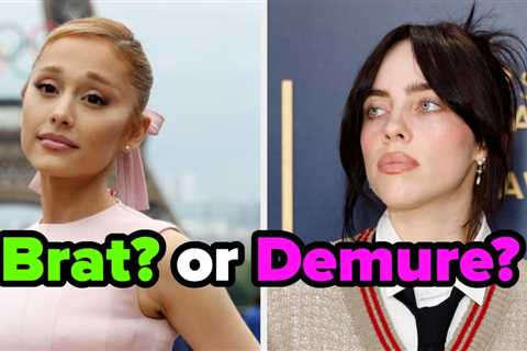 I'm Genuinely Curious If You Think These 32 Celebrities Are More Brat Or Demure