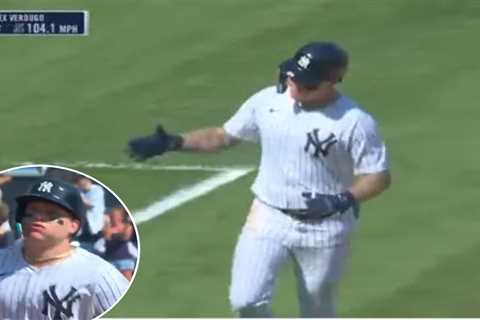 Yankees’ Alex Verdugo homers in first game with new batting gloves after allergy diagnosis