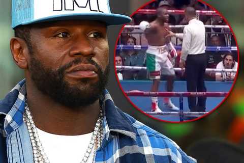 Floyd Mayweather Fires Referee in Center of John Gotti III Rematch