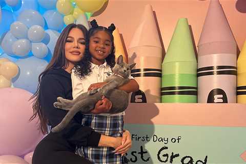 Khloe Kardashian, Tristan Thompson Celebrate Daughter True Starting First Grade