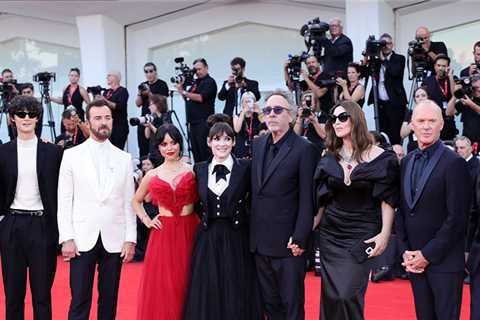 'Beetlejuice Beetlejuice' Cast Serves Killer Looks At Venice Film Festival