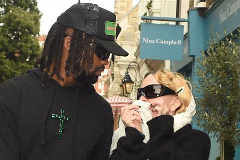 Madonna & Rumored Boyfriend Akeem Morris Cozy Up During Trip to London