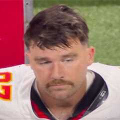 Travis Kelce looks miserable on Chiefs bench as concerns deepen