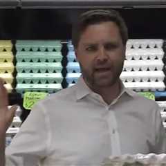 J.D. Vance Accused of 'Lying' About Egg Costs During Grocery Store Visit