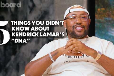 Mike Will Made-It Shares 5 Things You Didn’t Know About Kendrick Lamar’s ‘DNA’ | Billboard