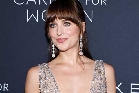 Dakota Johnson Pulls off Bold Gown With Sheer Bodice