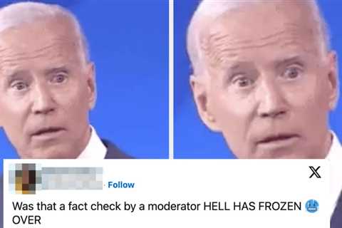 People Are Losing It Over The Debate Moderators Actually Live Fact-Checking Donald Trump On His Lies