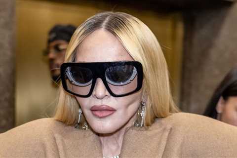 Madonna’s Fall Look Gets an Upgrade With Latex Gloves & Sci-Fi Glasses