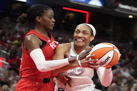 Las Vegas Aces star A’ja Wilson sets WNBA single-season scoring record