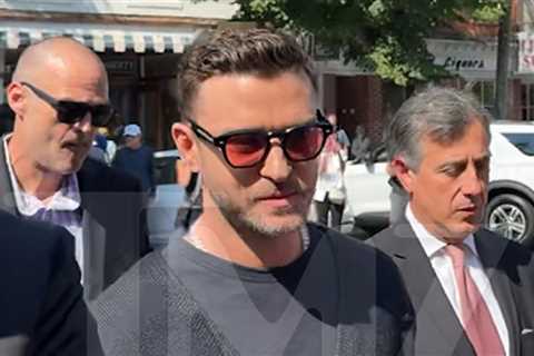 Justin Timberlake Arrives at Court to Plead Guilty, Looks Serious