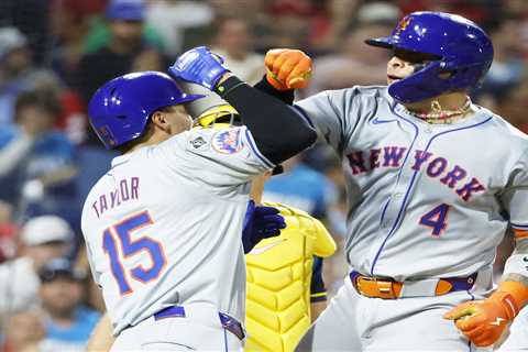 Francisco Alvarez, Brandon Nimmo smack big homers in Mets’ blowout win over Phillies