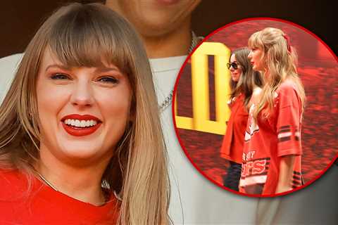 Taylor Swift Arrives at Arrowhead Stadium in Oversized Shirt for Bengals Game