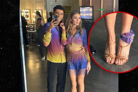 Anna Delvey Makes 'DWTS' Debut With Blinged-Out Ankle Monitor