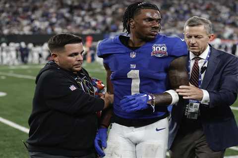 Malik Nabers leaves Giants game with concussion in massive worry