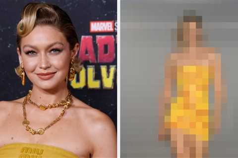 Gigi Hadid's Literal Tape Dress Needs To Be Seen