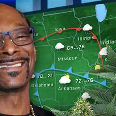 Snoop Dogg Gives Marijuana-Inspired Weather Report on 'TODAY'