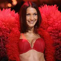 Bella Hadid Posts Sexy Instagram Photos at Victoria Secret Show