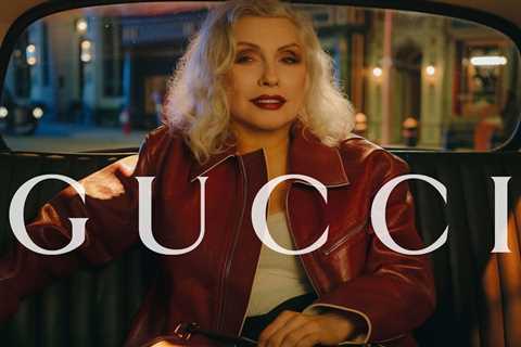 Debbie Harry Gucci Cruise 2025 Ad Campaign