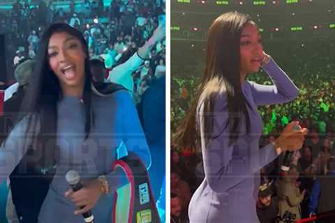 Angel Reese Stuns In Booty Shorts At 'Wild 'N Out' Taping