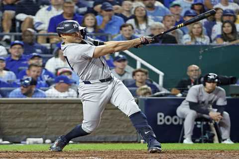 Giancarlo Stanton had his heroic fingerprints all over ALDS win