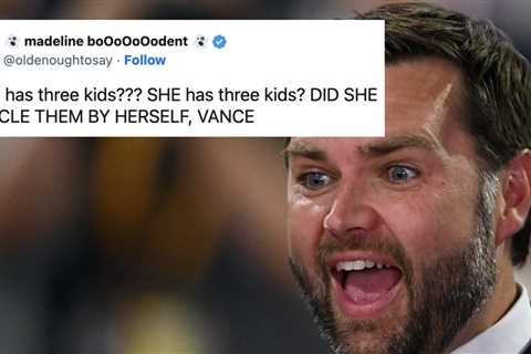 Did She Miracle Them By Herself?: People Are Weirded Out By J.D. Vance Referring To His Children As ..