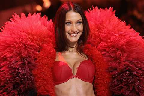 Bella Hadid Posts Sexy Instagram Photos at Victoria Secret Show