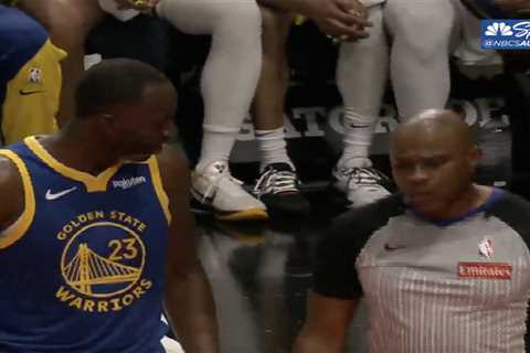 Draymond Green gets first tech of season, has outburst in Warriors opener