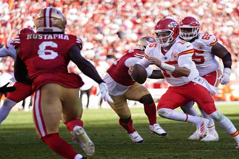 Patrick Mahomes credits ‘dad bod’ for bruising Chiefs touchdown run