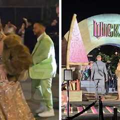 Jennifer Lopez Steals the Show in Skin-Baring Gown at 'Wicked' Premiere