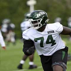 Olu Fashanu already wowing Jets with big left tackle opportunity awaiting: ‘So freaking athletic’