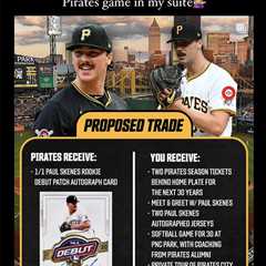 Pirates, Livvy Dunne offer huge package to land rare Paul Skenes card