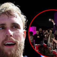 Video Shows Inside Jake Paul's After-Party Following Mike Tyson Victory