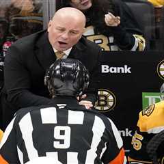 Bruins fire coach Jim Montgomery after brutal start