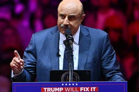 Dr. Phil Revealed The Extremely Petty Reason Why He Spoke At Donald Trump's NYC Rally