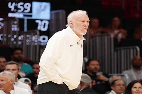 ‘Great level of concern’ for Gregg Popovich after health scare