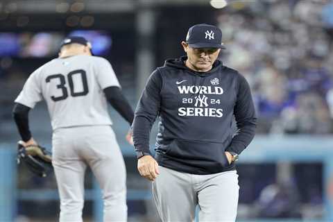 Brian Cashman backs ‘exceptional’ Aaron Boone after World Series moves backfired