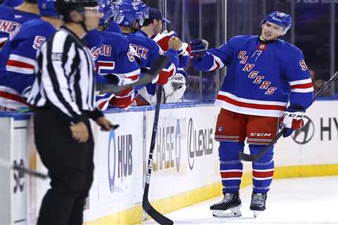 Victor Mancini trying to ‘find the positives’ as early-season Rangers scratches add up