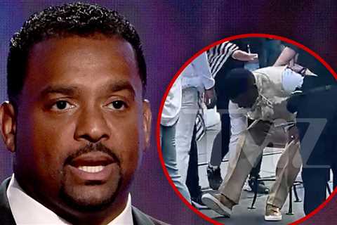 Alfonso Ribeiro Hurt Ankle, Needed Wheelchair While Filming at Disney World