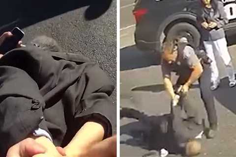 Elderly Man Hospitalized After Cop Throws Him to Ground, Video Shows