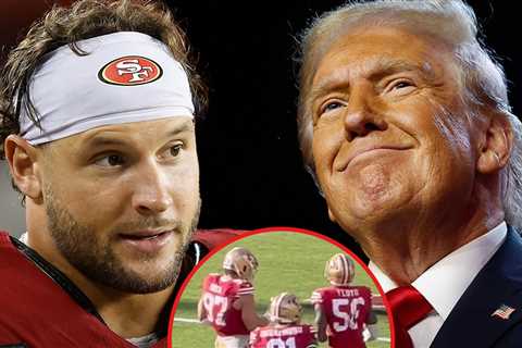 Donald Trump Praises Nick Bosa After 'YMCA' Sack Celebration