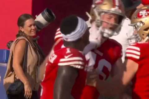 Deebo Samuel puts hand on teammate’s neck in nasty 49ers sideline spat