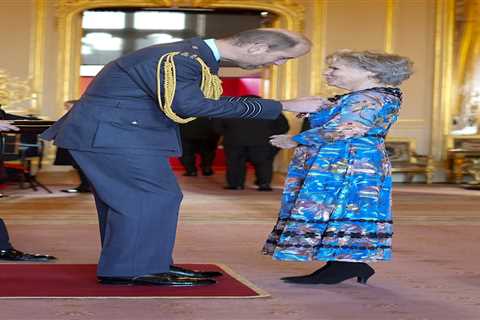 Imelda Staunton Receives Damehood from Prince William at Windsor Castle