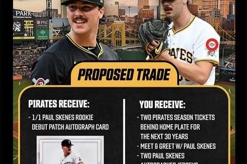 Pirates, Livvy Dunne offer huge package to land rare Paul Skenes card