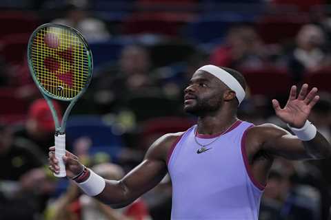 Frances Tiafoe has been fined $120,000 but not suspended for cursing at a tennis umpire