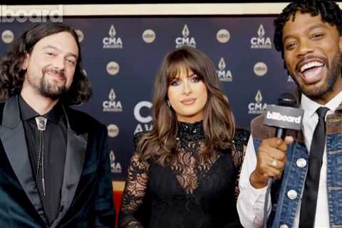 Ella Langley & Aaron Raitiere Talk Winning Their First Award & More | CMA Awards 2024