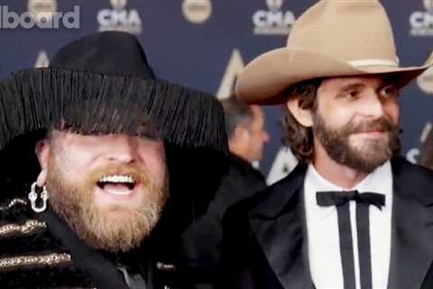 Teddy Swims & Thomas Rhett On “Somethin’ ‘Bout A Woman” & “Lose Control” Success | CMA Awards 2024