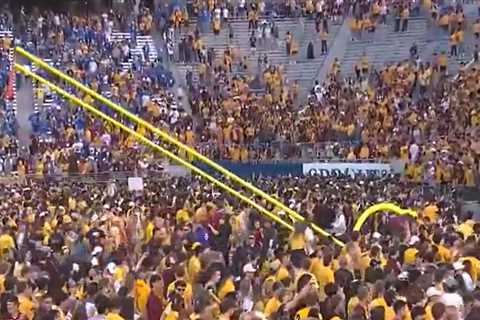 Arizona State fans storm field early, cause major delay with game vs. BYU still hanging in balance